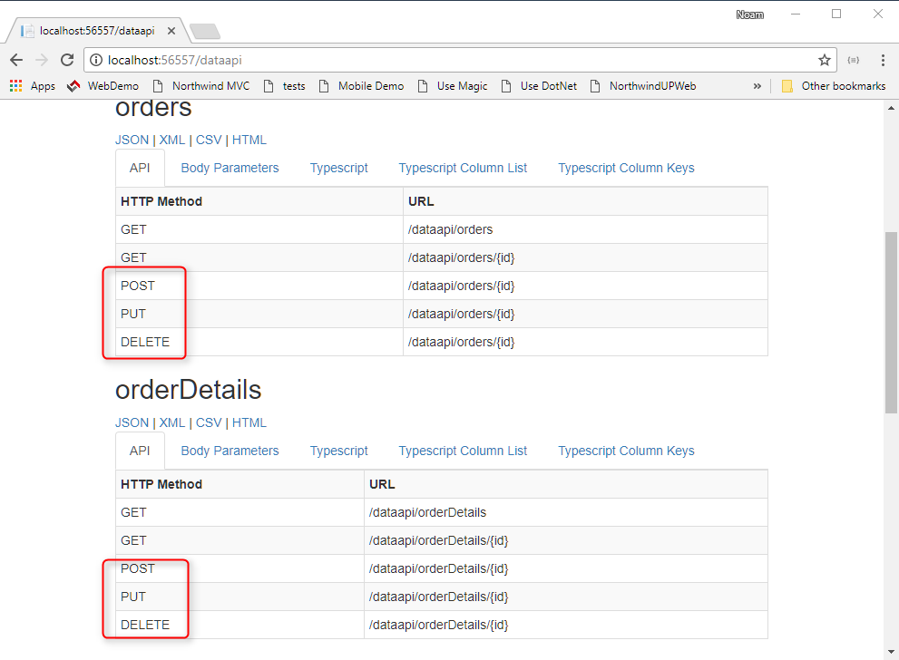 Data Api Supports Post Put And Delete